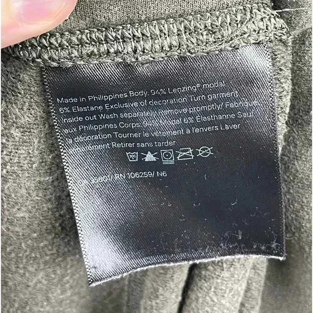 Lululemon Women's 10 Wunder Lounge Super High-Rise Tight 28" Green Soft Pants - Picture 14 of 14